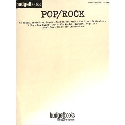 0073999187311 - Budget books - Pop   Rock