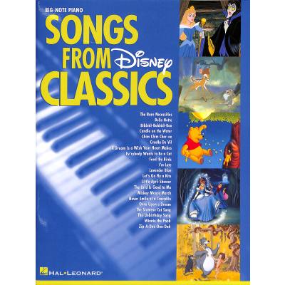 0073999239805 - Songs from Disney classics