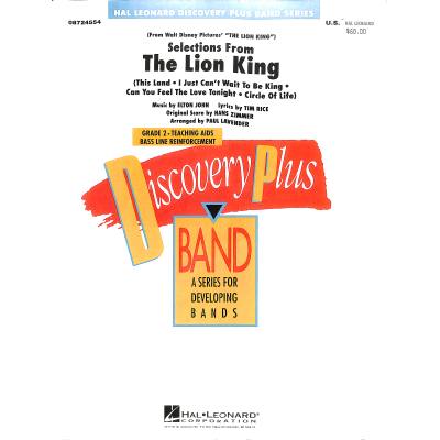 0073999245547 - The lion king (selections)