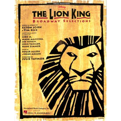 0073999279122 - The lion king - Broadway selections