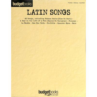 0073999295801 - Budget books - Latin songs