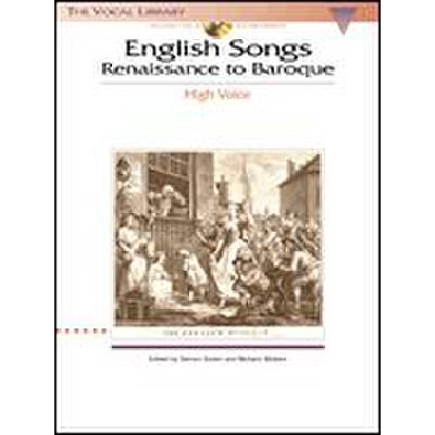 0073999296624 - English songs - Renaissance to Baroque