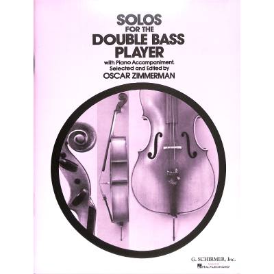 0073999308303 - Solos for the double bass player