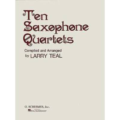 0073999314601 - 10 Saxophone Quartets