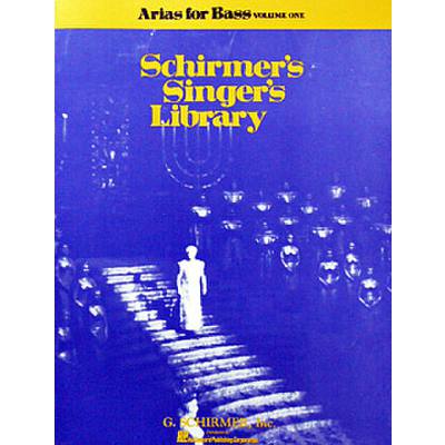 0073999338904 - Arias 1 (Schirmers singers library)