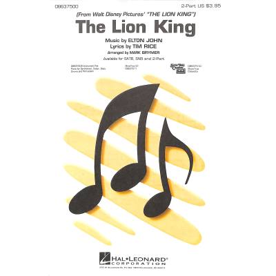 0073999375008 - The lion king (Medley) 0073999375008 - The lion king (Medley)
