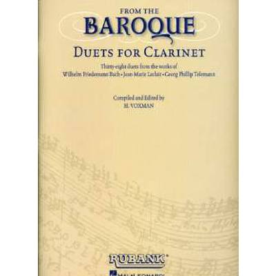 0073999379594 - From the Baroque - Duets for clarinet