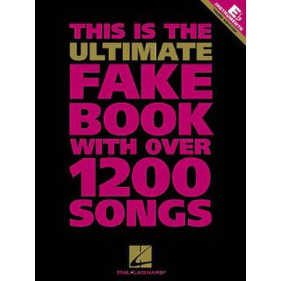 0073999400250 - Ultimate fake book with over 1200 songs