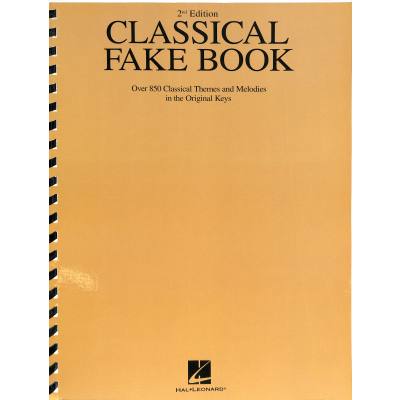 0073999400441 - Classical fake book