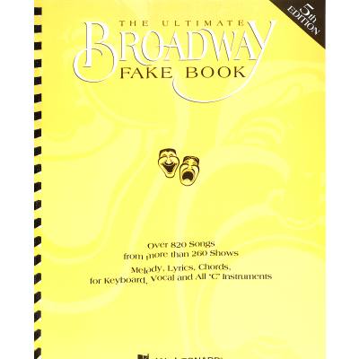 0073999400465 - Ultimate Broadway fake book - 5th edition