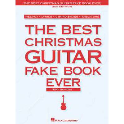 0073999400533 - The best christmas guitar fake book ever