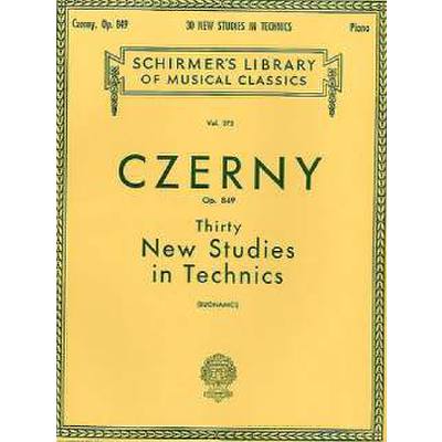 0073999434507 - 30 new Studies in technics op 849