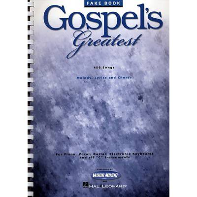 0073999437188 - Gospels greatest fake book