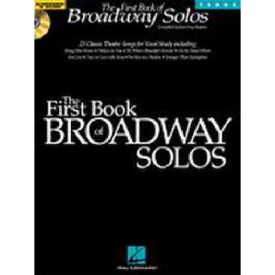 0073999456318 - First book of Broadway solos