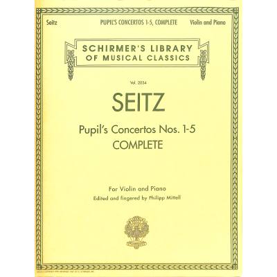 0073999466287 - Pupils Concertos 1-5