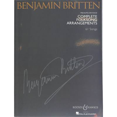 0073999488128 - Complete folksong arrangements