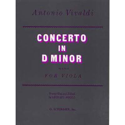 0073999502589 - Concerto grosso d-moll op 3 6 RV 356 T 411 PV 1