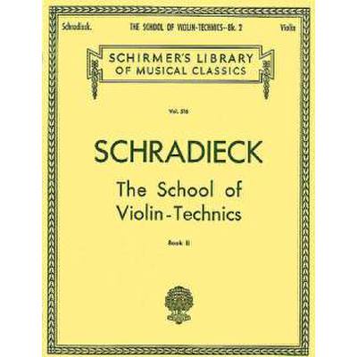 0073999553901 - School of violin technics 2 - double stops