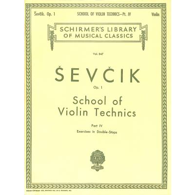 0073999566505 - School of violin technics 4