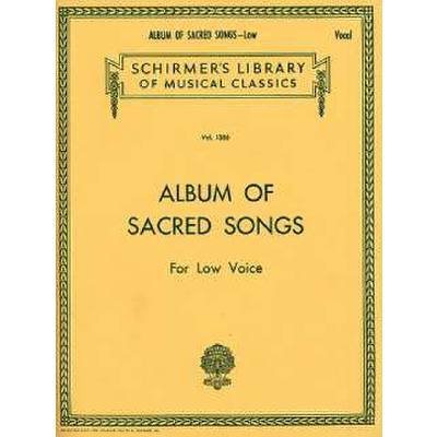 0073999588804 - Album of sacred songs