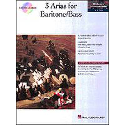 0073999589955 - 3 Arias for Bariton Bass