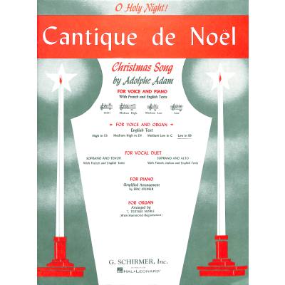 0073999601589 - Cantique de noel - o holy night B-Dur