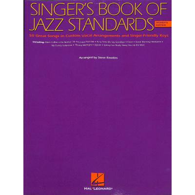 0073999602517 - Singers book of Jazz standards - womens edition