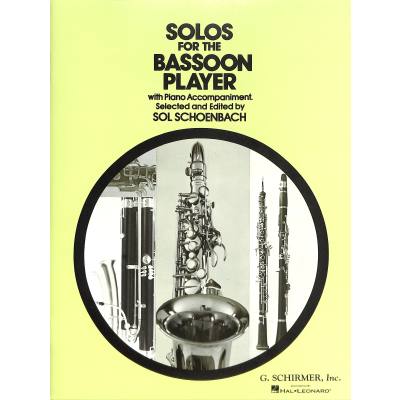 0073999606102 - Solos for the bassoon player