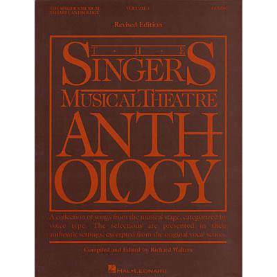 0073999610734 - Singers musical theatre anthology 1