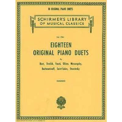 0073999615203 - 18 original piano Duets