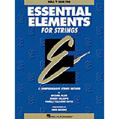 0073999625509 - Essential elements for strings 2