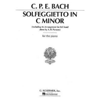 0073999641004 - Solfeggietto c-moll (with left hand alone)