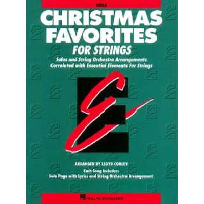 0073999652321 - Christmas favorites for strings