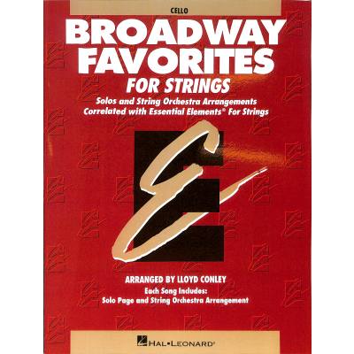 0073999680423 - Broadway favorites for strings