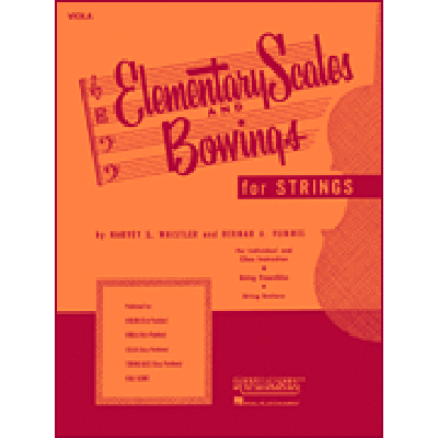 0073999732801 - Elementary scales and bowings