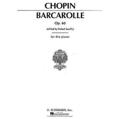 0073999735406 - Barcarolle Fis-Dur op 60