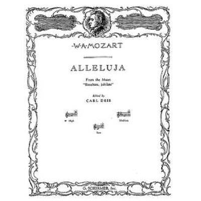 0073999776607 - Alleluja (Exsultate jubilate KV 165) F-Dur