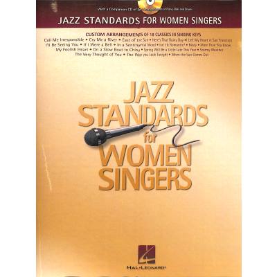 0073999780154 - Jazz standards for women singers