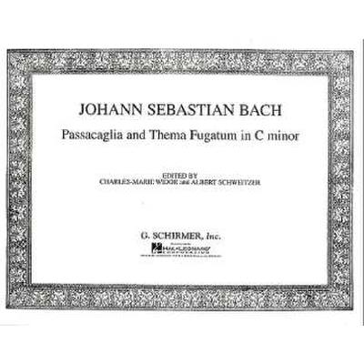 0073999808506 - Passacaglia + Thema fugatum c-moll