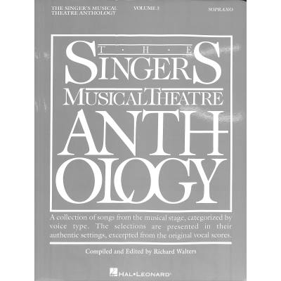 0073999811636 - Singers musical theatre anthology 3