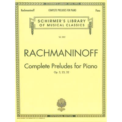 0073999816099 - Complete Preludes for piano