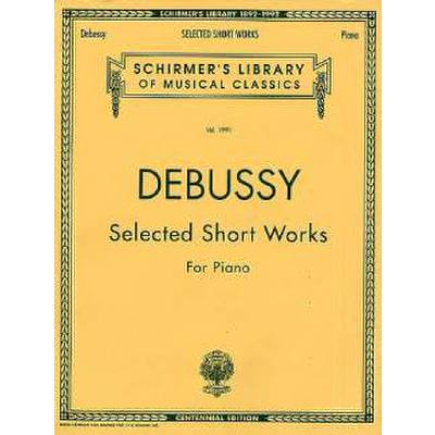 0073999816105 - Selected short works for piano