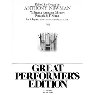 0073999824780 - Fantasie f-moll KV 608