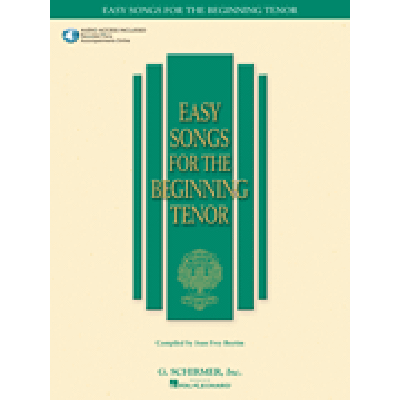 0073999837582 - Easy songs for the beginning tenor