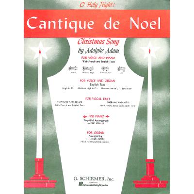 0073999855104 - Cantique de noel - o holy night