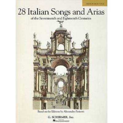 0073999856286 - 28 Italian songs + arias of the 17th + 18th centuries