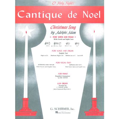 0073999859706 - Cantique de noel - o holy night Des-Dur