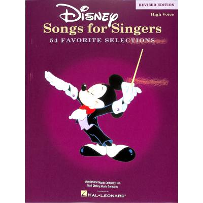 0073999860054 - Disney songs for singers