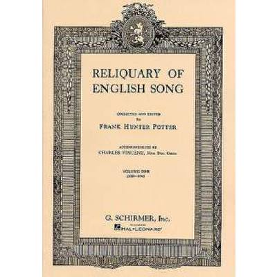 0073999873603 - Reliquary of english songs 1