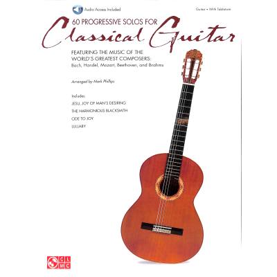 0073999887044 - 60 progressive Solos for classical guitar